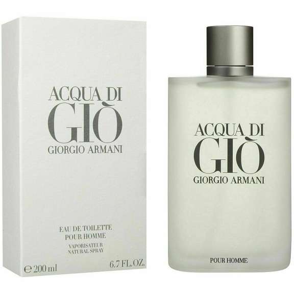Giorgio Armani Acqua Di Gio 6.7 oz Men's Eau de Toilette Spray 200ml NEW SEALED