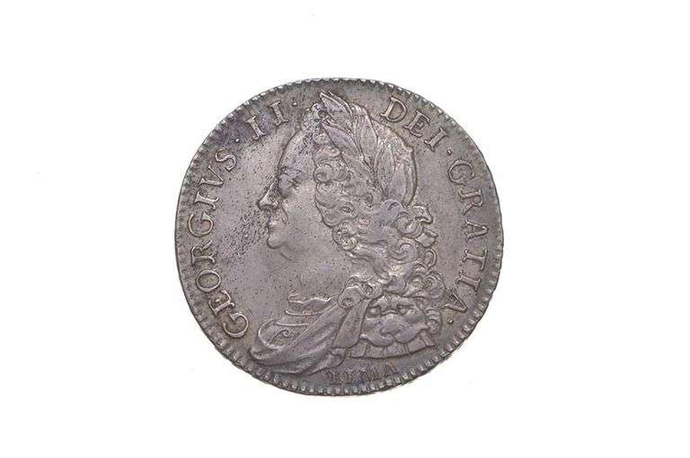 1746 United Kingdom Half Crown Great Britain
