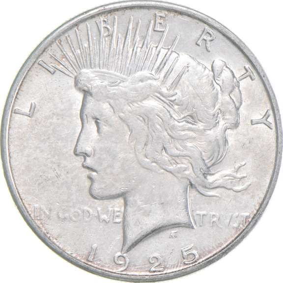 1925-S Peace Silver Dollar