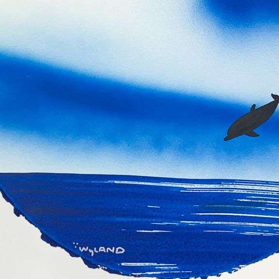 Dolphins by Wyland Original