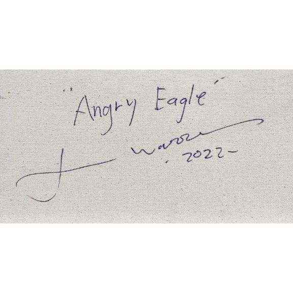 Angry Eagle by Warren Original