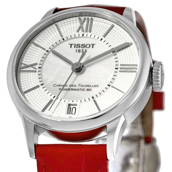 Tissot Mother-Of-Pearl Dial Automatic, New In Box.