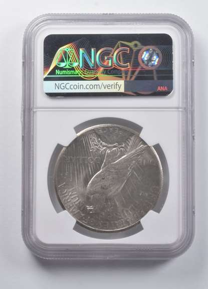 BU 1926 Peace Silver Dollar 100th Anniversary NGC