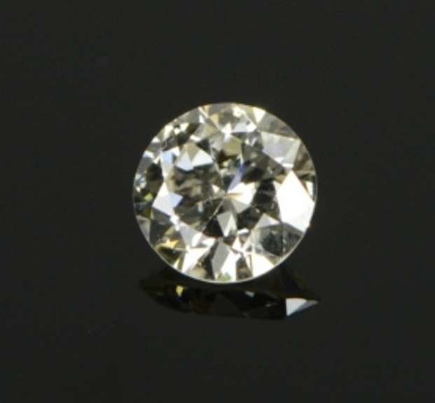 GIA 0.48 Ct Round Brilliant Cut M Color SI2 Clarity Diamond