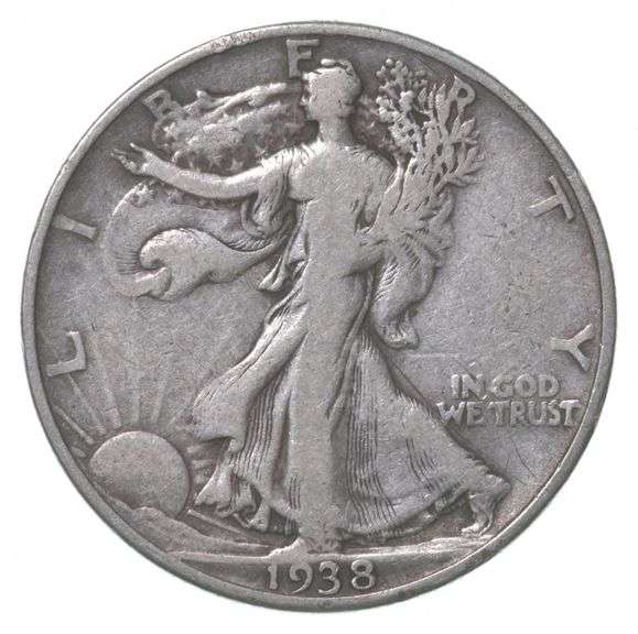 1938-D Walking Liberty Half Dollar