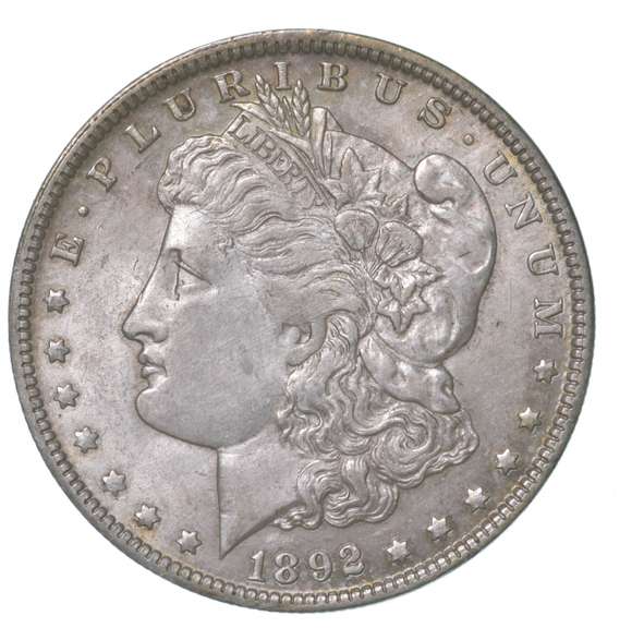 1892-O Morgan Silver Dollar