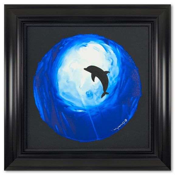 Dolphin Flight by Wyland Original