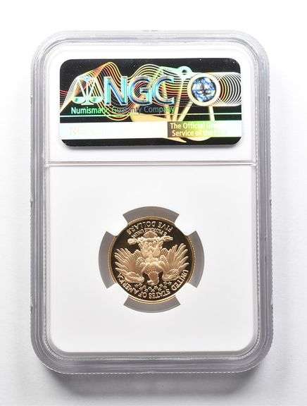 PF70 UCAM 1999-W $5 George Washington Gold Commemorative NGC