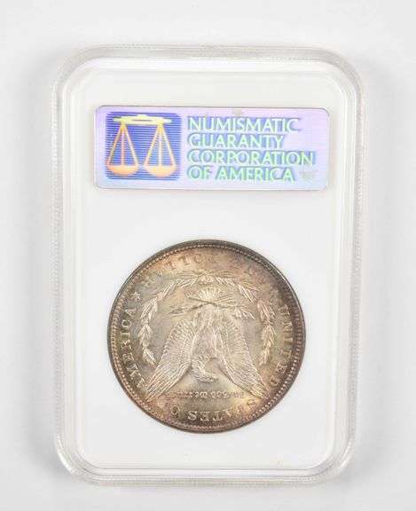 MS64 1887 Morgan Silver Dollar - Graded NGC