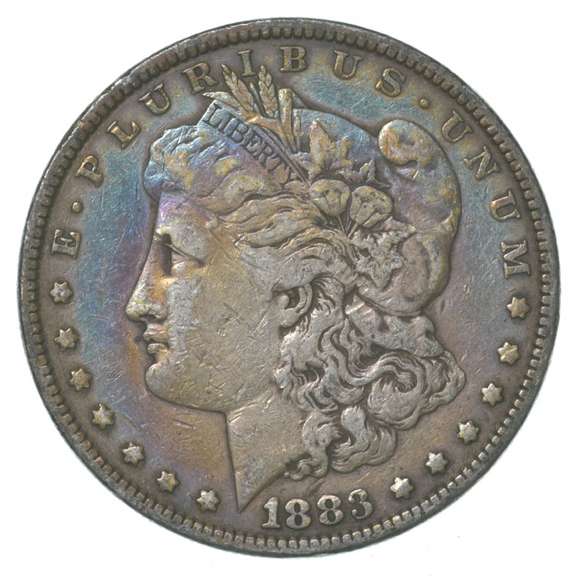 1883 Morgan Silver Dollar Great Color