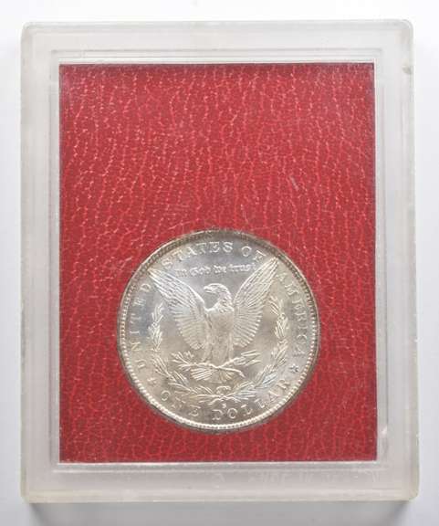 1880-S Morgan Silver Dollar Redfield Collection