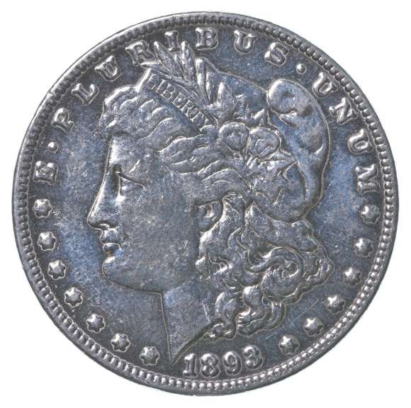 1893 Morgan Silver Dollar