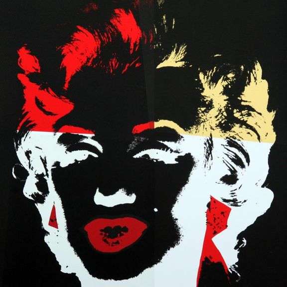 Golden Marilyn 11.39 by Warhol, Andy