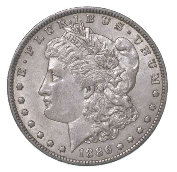 1886-O Morgan Silver Dollar