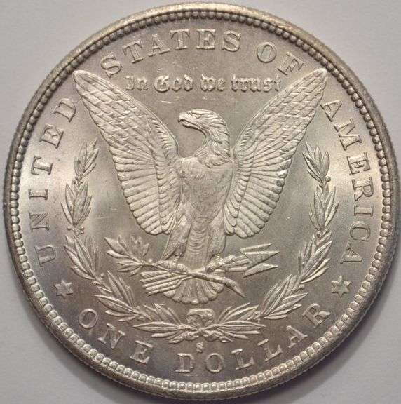 1879-S Morgan Silver Dollar Circulated With Luster