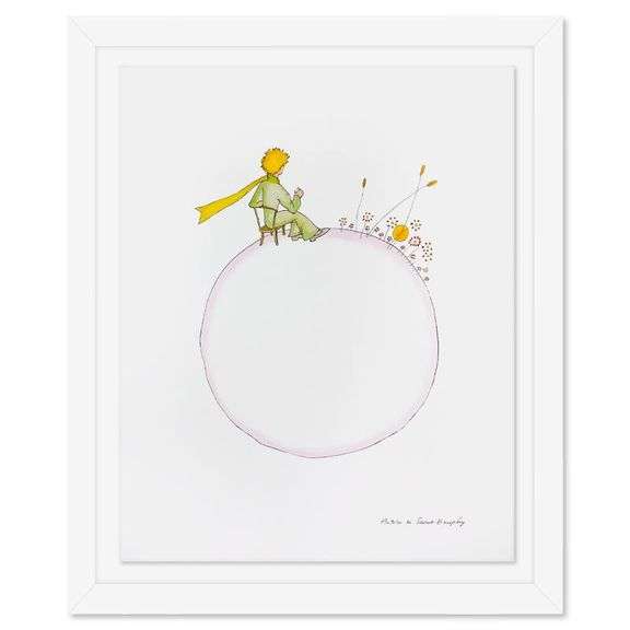 The Little Prince And The Sunset by Antoine de Saint-Exupery