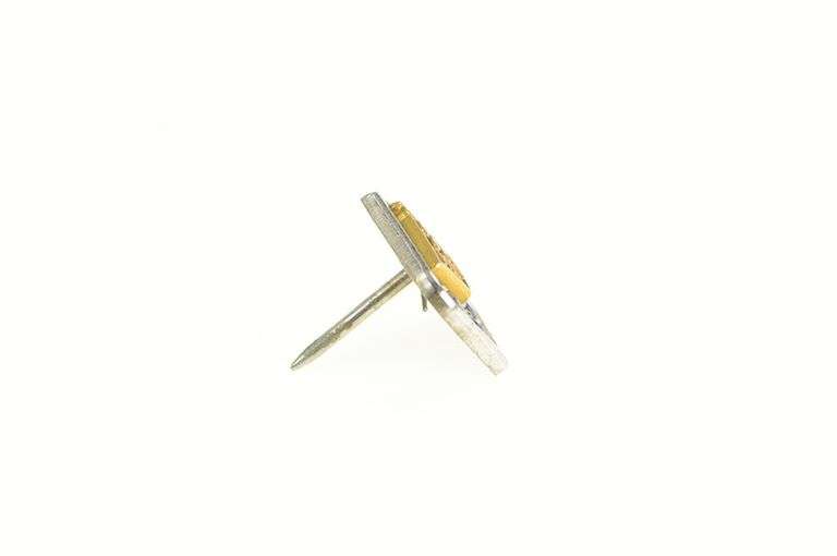 Gold Filled Western Collegiate Hockey Association Sapphire Pin/Brooch