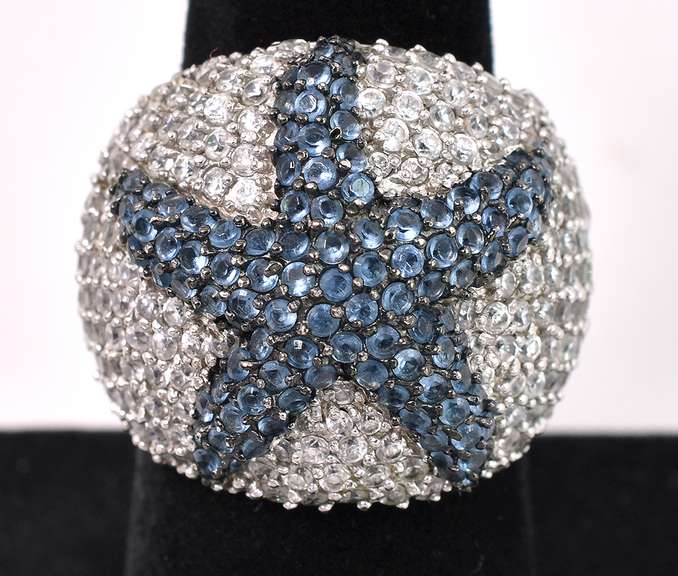 Starfish Ring In Sterling Silver