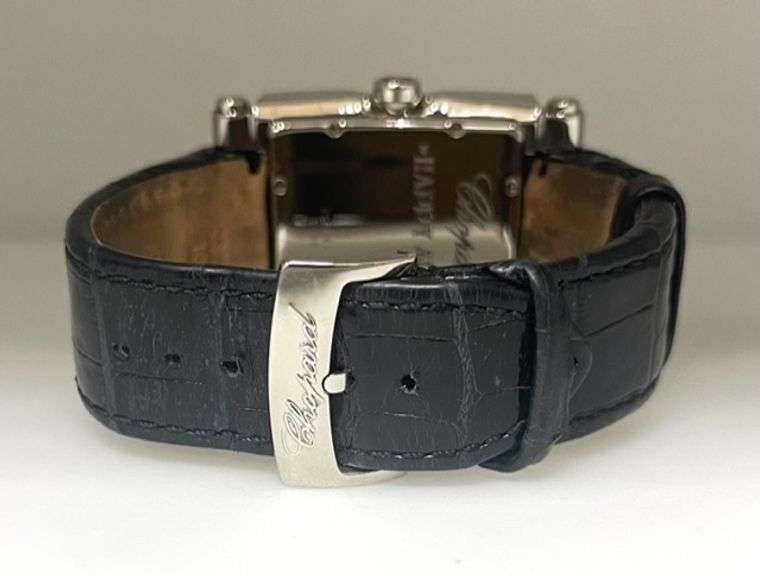 CHOPARD HAPPY SPORT SS ON STRAP WITH DIAMONDS