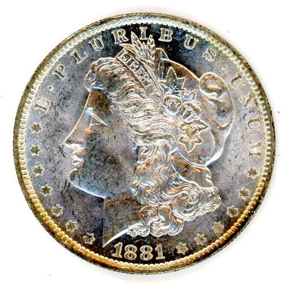 1881-O Morgan Silver Dollar