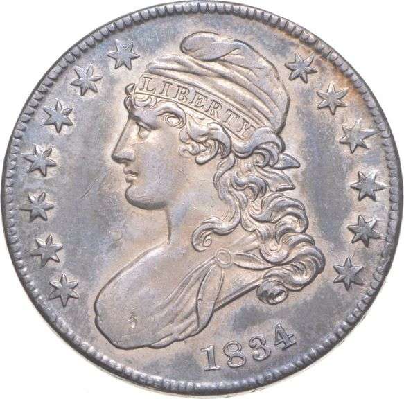 1834 Capped Bust Half Dollar - O-116