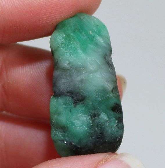 Collectors 38.83ct raw Emerald in matrix