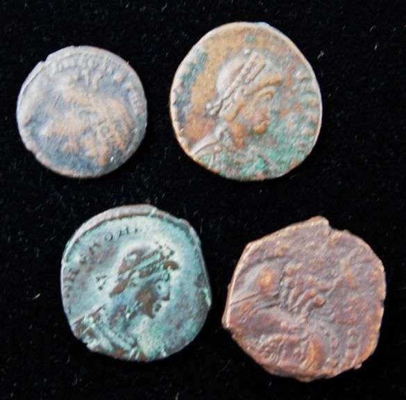 Nice 4 Coin Lot of Ancient Crusader Coins
