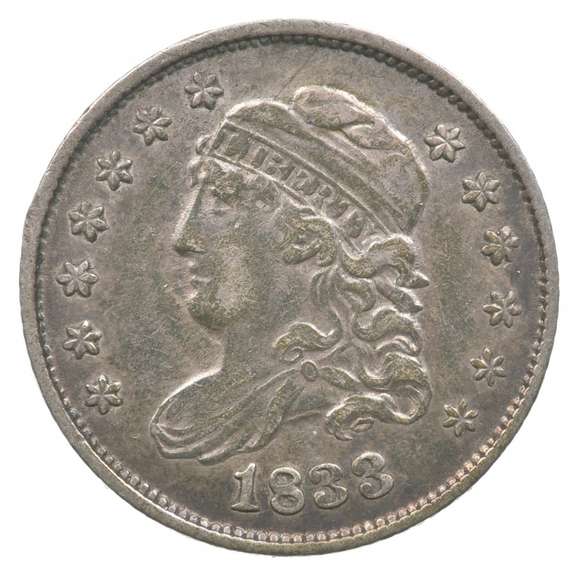 1833 Liberty Cap Half Dime