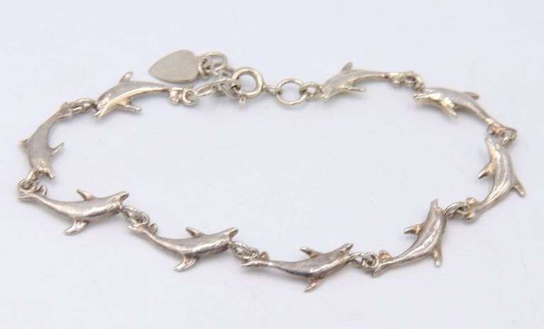 Lot of 6 Vintage 925 Sterling Silver Bracelets