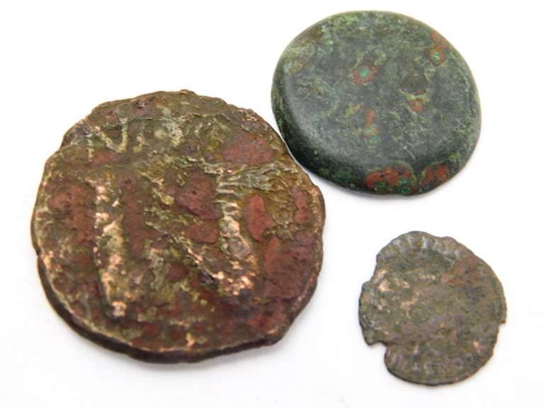 3 Bronze-Era Ancient Coins