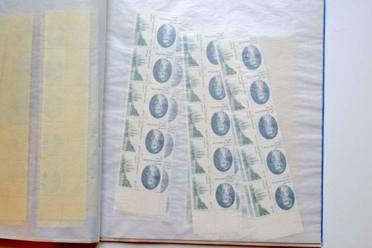 $27 Face Value in 13 Cent Captain Cook Blocks of 10 With Tabs