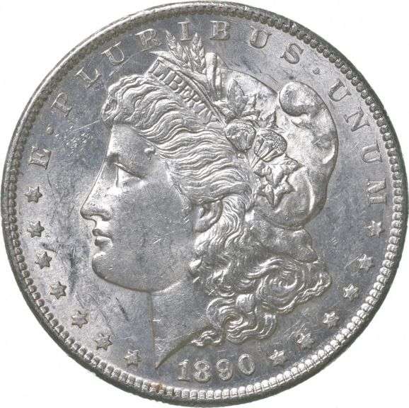 1890-S Morgan Silver Dollar