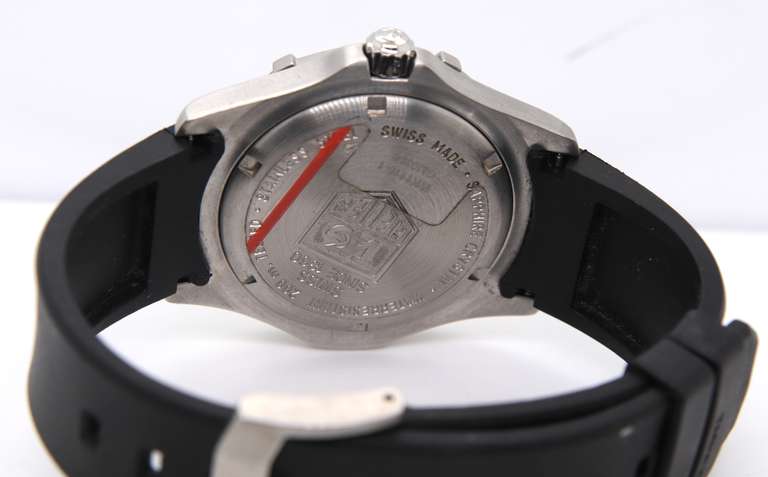 Tag Heuer Quartz 37.5mm Black Dial Watch