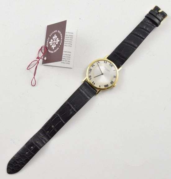 Patek Philippe 1960s Calatrava 18K Gold 31mm Manual Movement Alligator