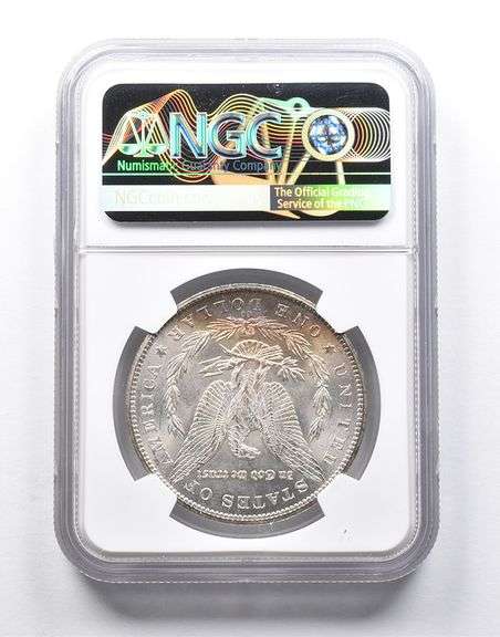 MS63 1885-CC Morgan Silver Dollar NGC