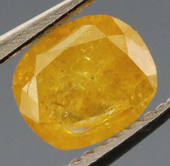 Unique .44ct golden yellow Diamond