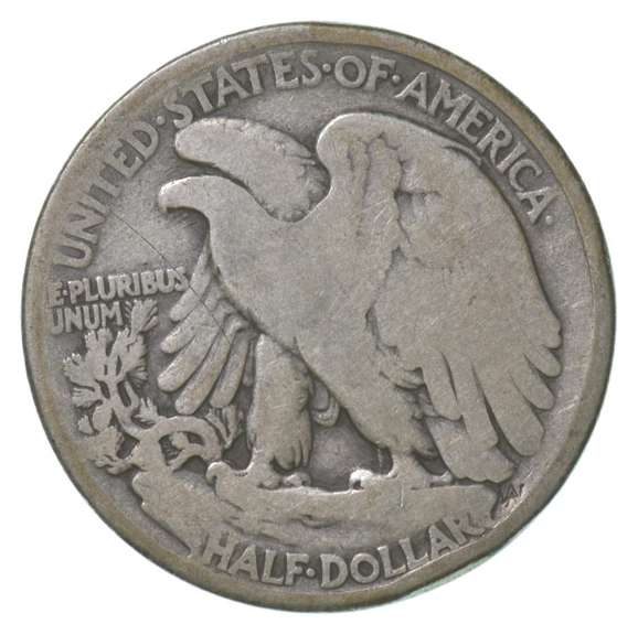 1921 Walking Liberty Half Dollar