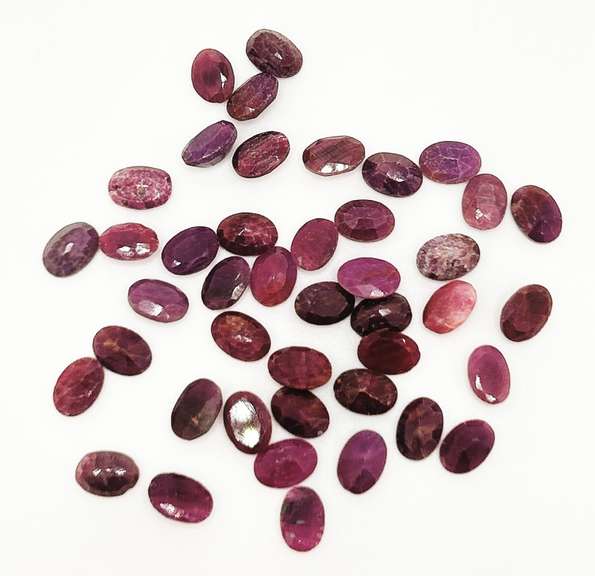 Stunning Collection 27.00 Carats of One Ruby Parcel
