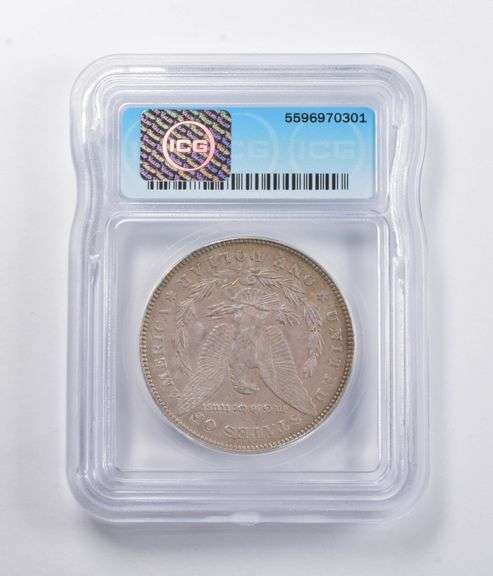 MS62 1878 7TF Morgan Silver Dollar VAM-195 Broken D ICG