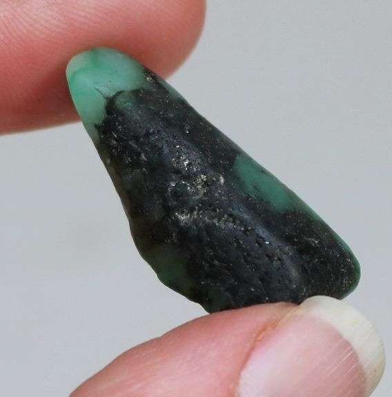 Collectors 38.83ct raw Emerald in matrix