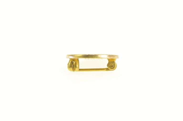 10K Yellow Gold Newspaper Guild Journalist Vintage Lapel Pin/Brooch