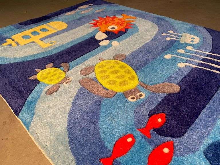 Fun Wool Kids Rug 4x6