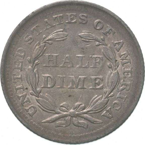 1856 Seated Liberty Half Dime