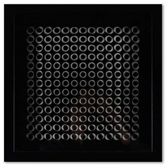 Trois Dimensions Optique by Vasarely (1908-1997)