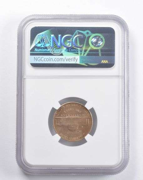 MS66 1950-D Jefferson Nickel NGC INSANE COLOR
