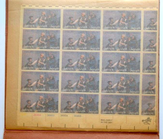 $76.40 Face Value Mint US 10 &13 Cent Sheets