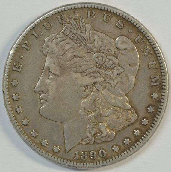 Perfect' XF45+ 1890-CC Morgan Silver Dollar. Scarce this nice