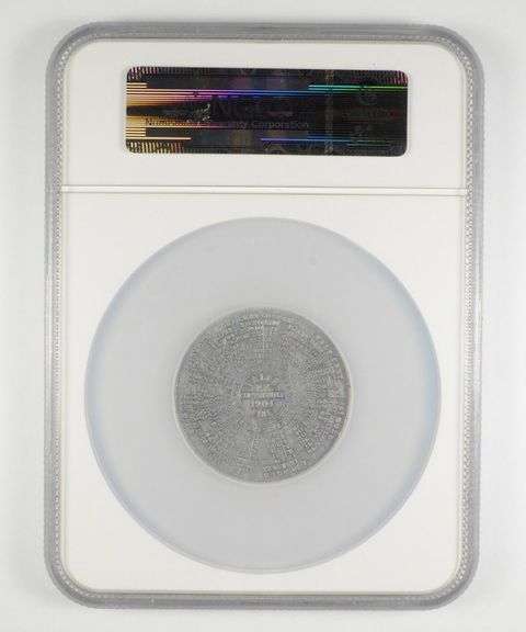 MS61 1904 MO Louisiana Purchase Zerbe Numismatist H-61-340 50mm NGC