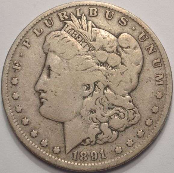 1891-O Morgan Silver Dollar Circulated