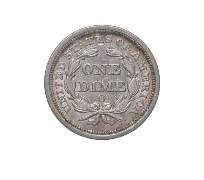 1857-O Seated Liberty Dime